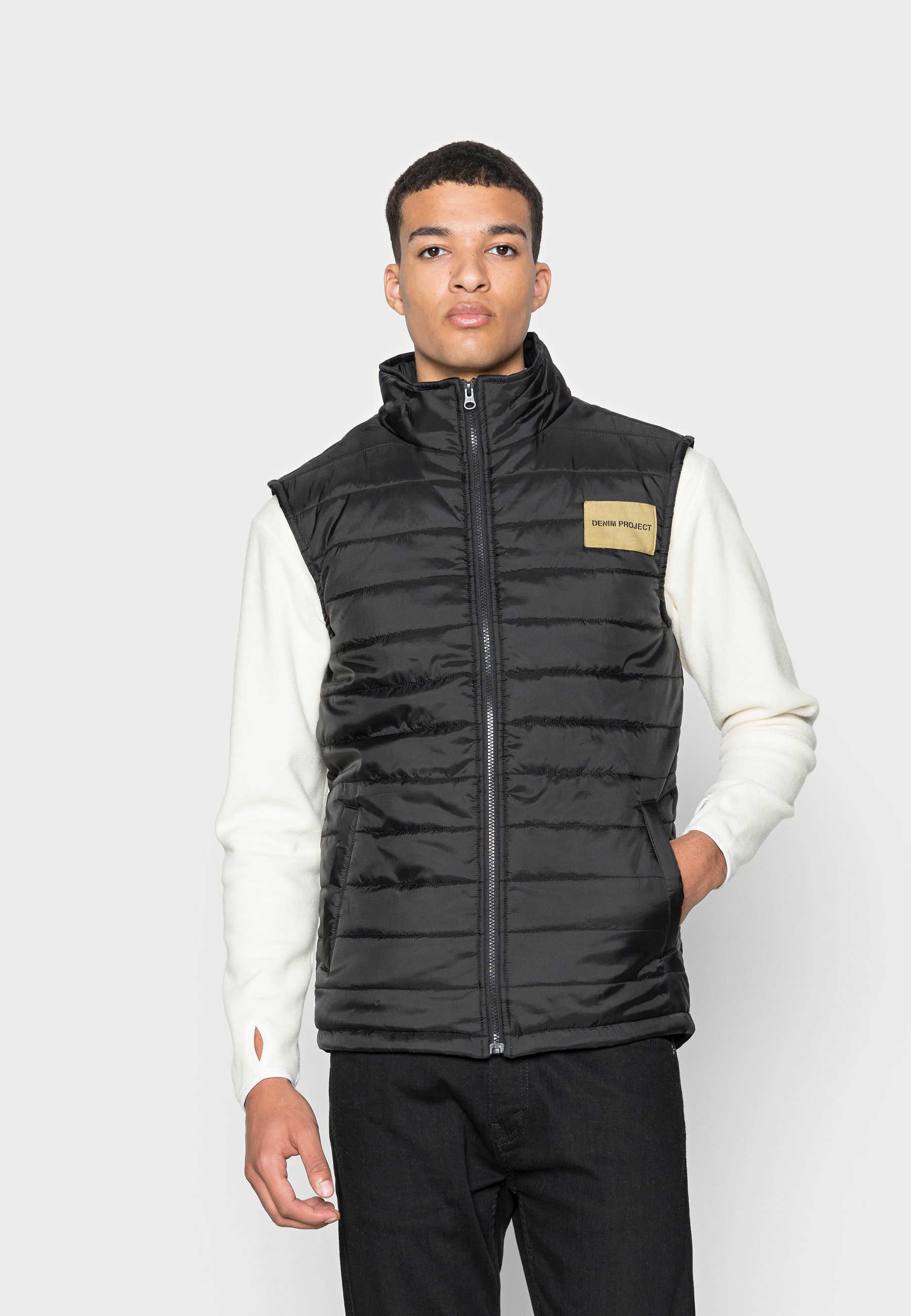 Denim Project QUILTED VEST - Waistcoat 