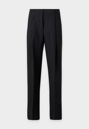Stine Goya, DOUBLE SIDED ELEVATED PLEAT PANTS - Pantalones - black