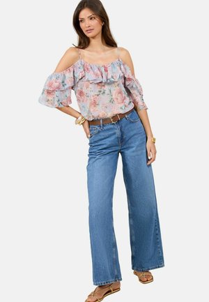 Blouse - blue
