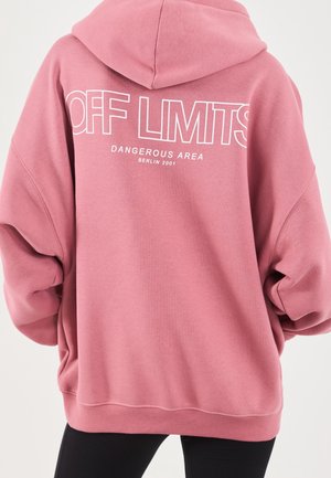 Mikina s kapucí - lilac