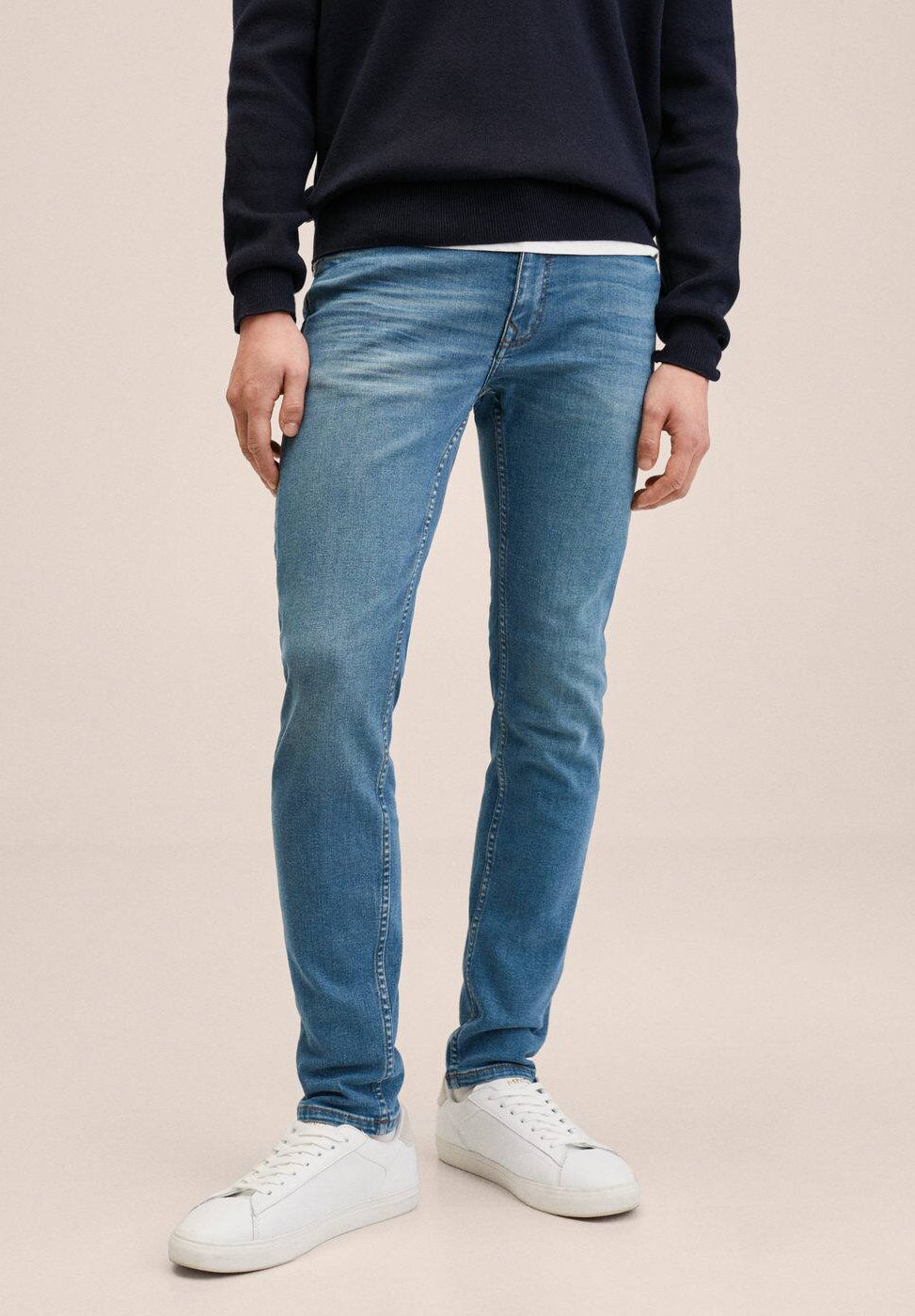 Mango JUDE - Slim fit jeans - minzgrün/mintgroen - Zalando.nl