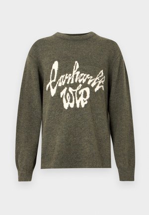 CHEDDA SWEATER - Pulover - opuntia/natural
