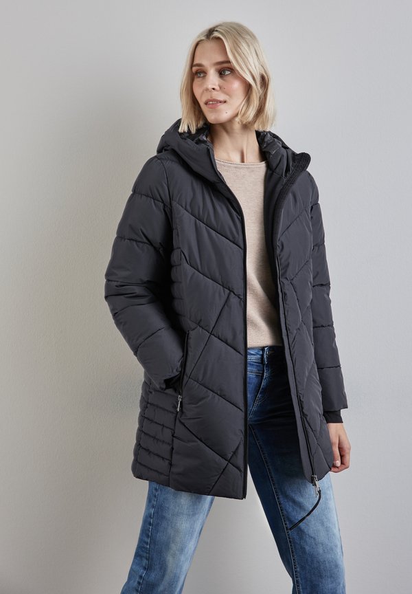 Winterjacke - Wintermantel - blau