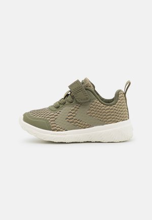 Sneakers laag - deep lichen green