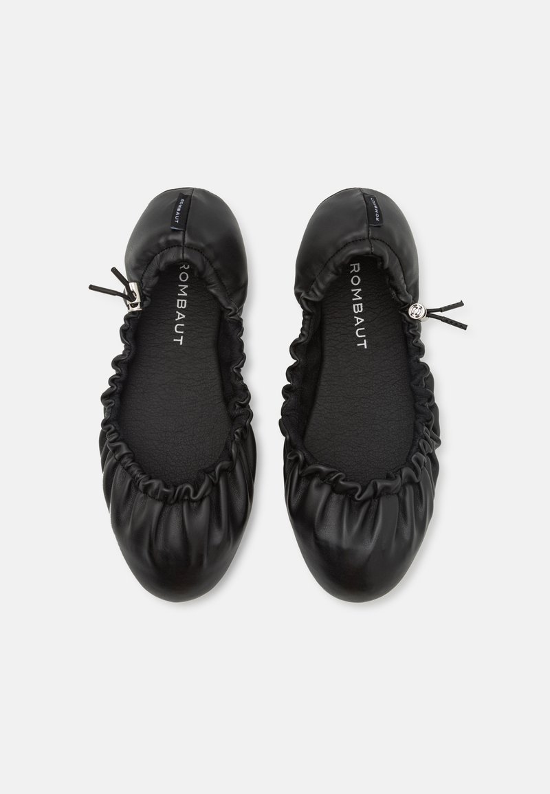 Rombaut AURA FLATS UNISEX - Ballet pumps - black beyond/black 