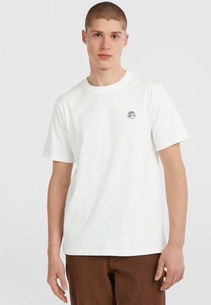 O'Neill BADGE SHORTSLEEVE   - Basic T-shirt - snow white