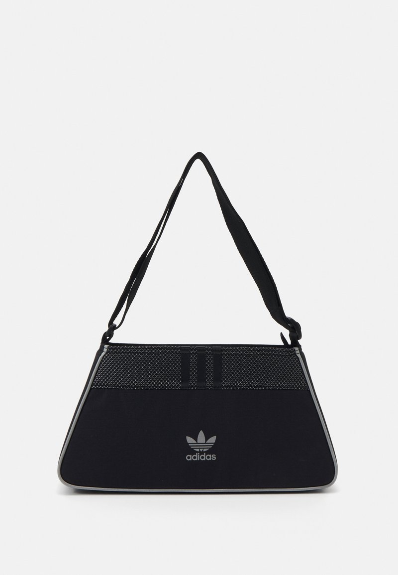 adidas Originals MINI AIRLINER - Cross body bag - black/reflective ...