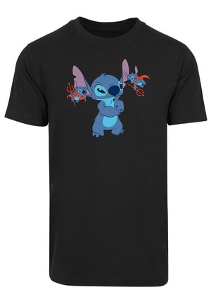 DISNEY LILO STITCH KLEINE TEUFEL PREMIUM FILM MOVIE TV COMIC - Print T-shirt - black
