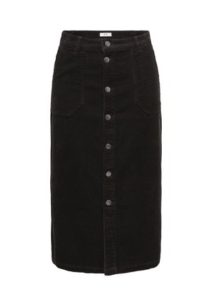 JDY, JDYSHIRAZ HW MIDI BUTTON SKIRT PNT - Jupe crayon - chocolate torte