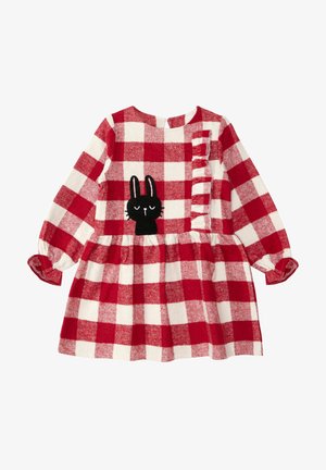 Denokids CUTE BUNNY - Freizeitkleid - white red