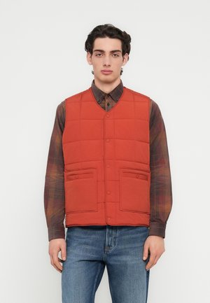 MATT - Bodywarmer - dark clay orange