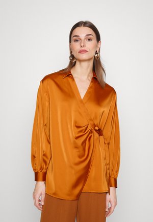 2nd Day DARSHA WAVES - Camicetta - leather brown