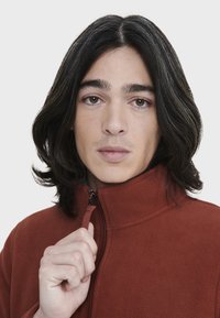 Aigle Fleecejakke - brick red