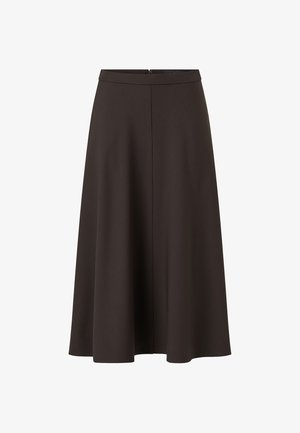 Ellos Collection, ROCK MIT SEITENTASCHEN. - A-snit nederdel - dark brown