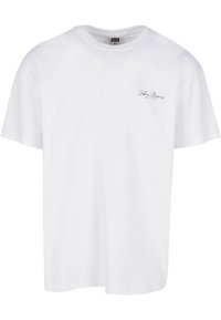 Urban Classics SMALL SCRIBT LOGO  - Osnovna majica kratkih rukava - white