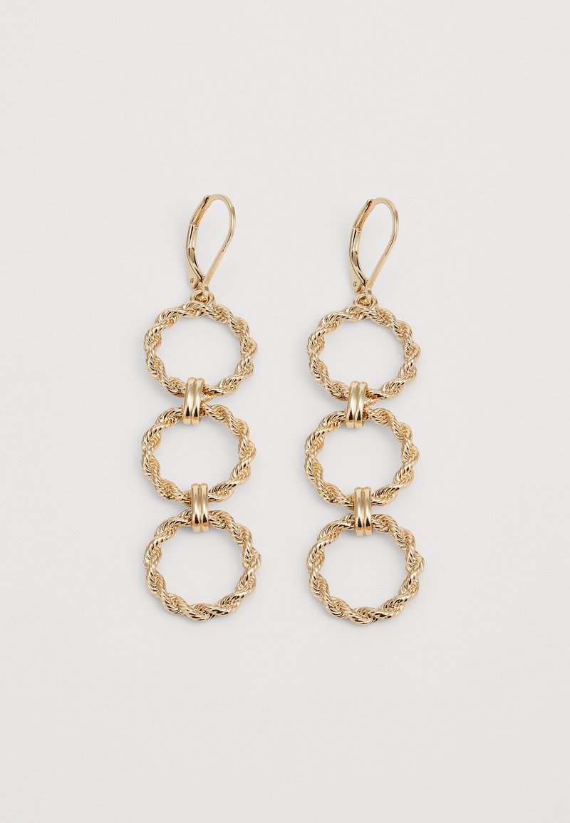 Lauren Ralph Lauren ROPE LINK LINEAR - Oorbellen - gold-coloured