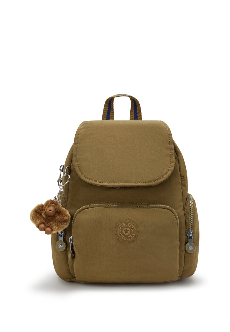 Kipling CITY ZIP MINI - Malý batoh  - dry laurel