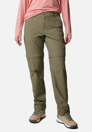 FALLS CONVERTIBLE - Stoffhose - stone green