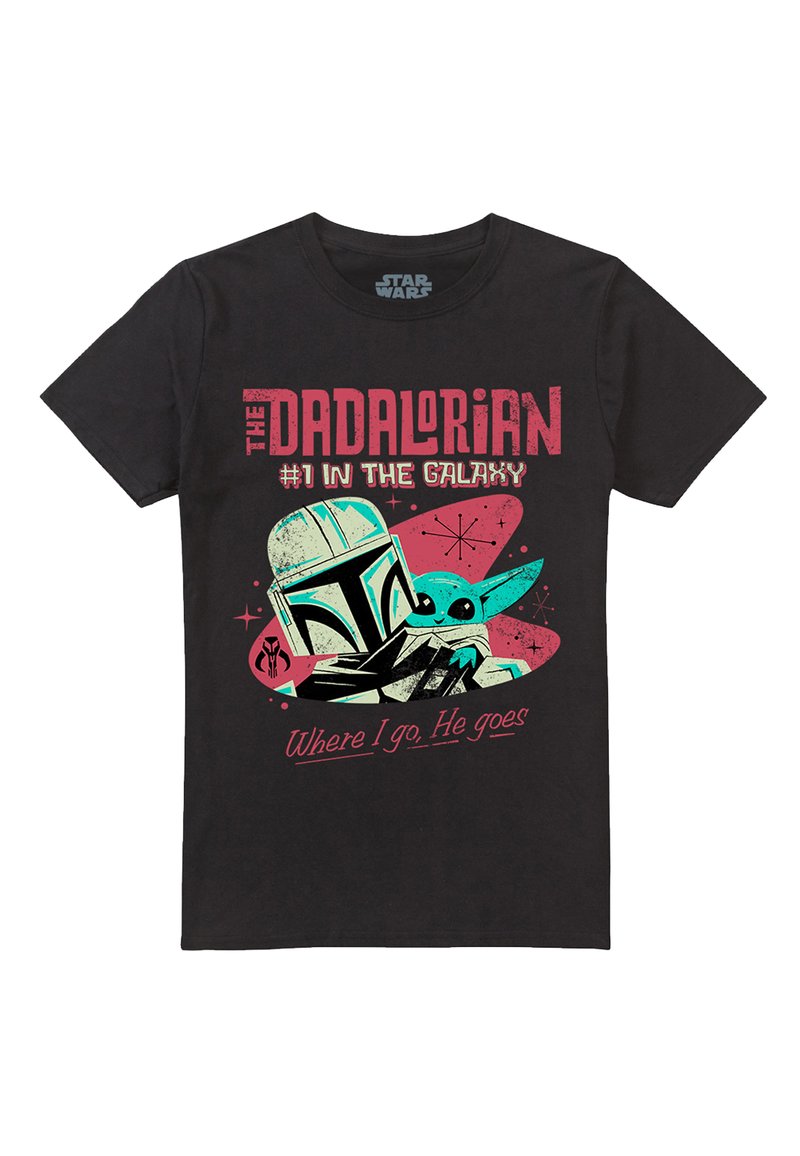 Star Wars T-shirt print zwart