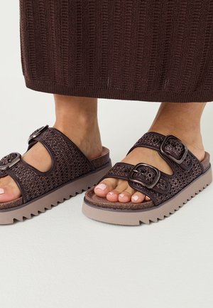 Tamaris, Mules - mocca