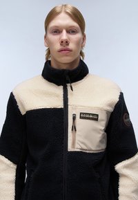 Napapijri YUPIK - Fleece jacket - multi-coloured/black