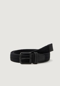 TONGUE BELT UNISEX - Belt - black