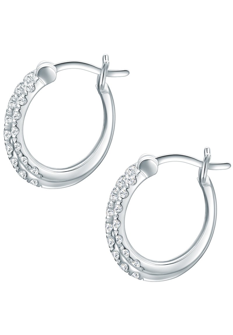 Orecchini A Cerchio Creaole Attorcigliato – Argento Sterling 925, 1.9 Cm, Design Intrecciato, Donne