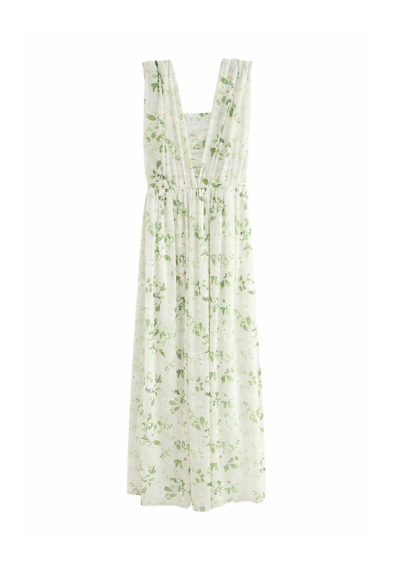 Next MULTIWAY BRIDESMAID WEDDING STANDARD - Iltapuku - sage green floral print