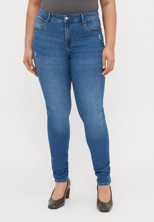 CARSALLY  - Jeans Skinny Fit - light blue denim