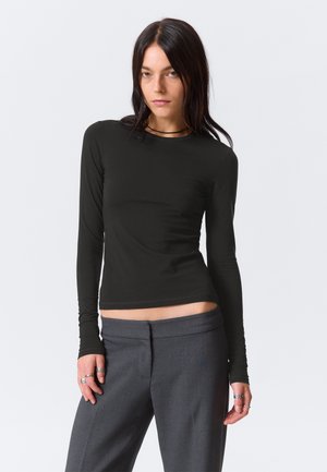 Weekday Maglietta a manica lunga - black