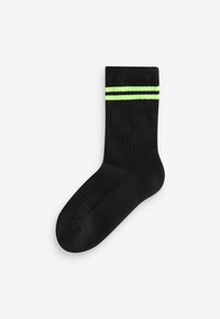 Next RICH CUSHIONED FOOTBED ANKLE 3 PACK - Chaussettes - black