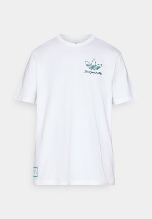 adidas Originals LIVERPOOL FC ICON GRAPHIC T-SHIRT - Fanartikel - white