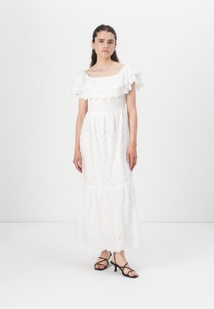YASHOLI OFF SHOULDER LONG DRESS - Day dress - star white