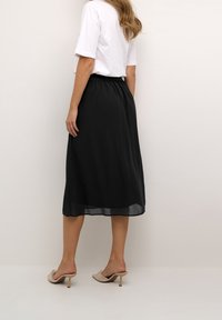 Kaffe A-linjainen hame - mottled black