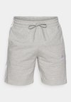 Sports shorts - medium grey heather/white