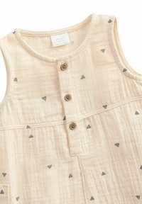 Next REGULAR FIT - Tuta jumpsuit - cream abstract print woven