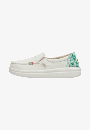 HEYDUDE MISTY RISE W - Scarpe senza lacci - white