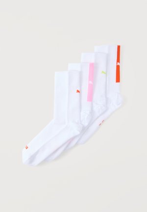 LOGO SOCK 4 PACK - Șosete - white/red/pink/lime
