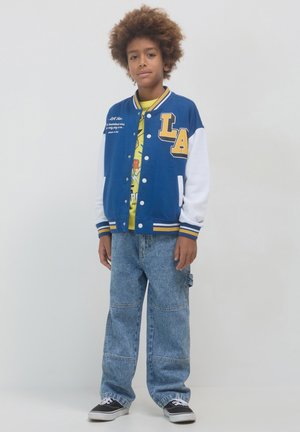 Calliope COLLEGE STAMPE FRONTE RETRO - Bomberjacke - blu estivo