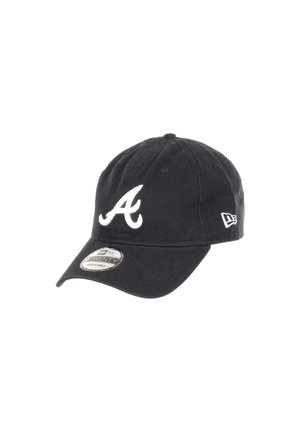 New Era ATLANTA BRAVES MLB TEAM BLACK 9TWENTY UNSTRUCTURED STRAPBACK  - Cap - schwarz