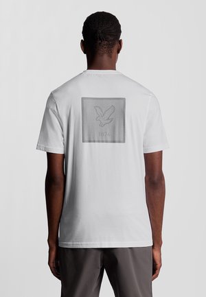 SS RUBBERISED LOGO GRAPHIC  - T-shirt med print - white