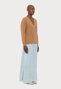 KNITID BATWING - Kardigan - chestnut