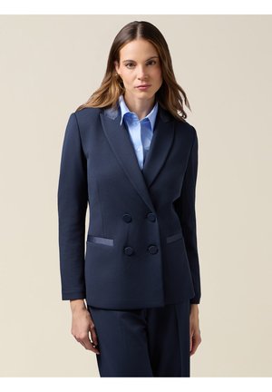DOPPIOPETTO CON BOTTONI - Blazer - blu