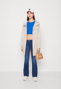JDY JDYPOLLY LONG HOOD  - Parka - chateau gray