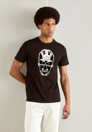 Antony Morato WITH FLOCK AND INJECTION LOGO - T-Shirt print - black
