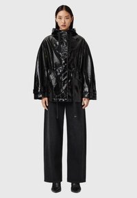 AllSaints KELSIE SHINE JACKET - Casaco leve - black