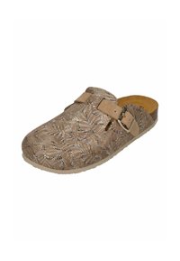 PLAKTON Mules - beige fango