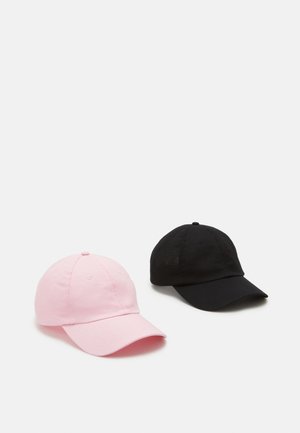 2 PACK - Cap - black/pink