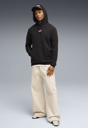 Puma, ESSENTIALS NO.1 LOGO FLEECE HOODIE - Sweat à capuche - black