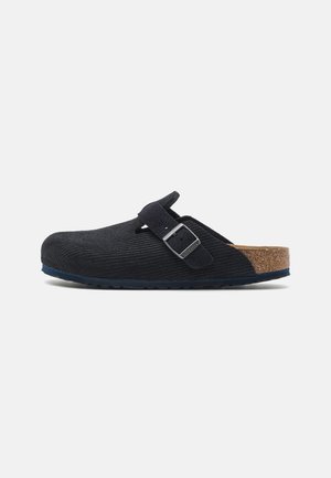 Birkenstock BOSTON LEVE NARROW UNISEX - Hjemmesko - midnight